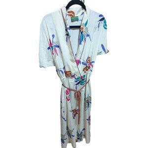 Cactus NYC Vintage Floral Dress Size 13/14 Polyester w/flaws